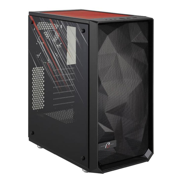 Fractal Design (OEM-ASR-CA-MESH-C-BKO-TG) Meshify C Blackout Dark Tint TG ATX Case - Phantom Gaming Edition