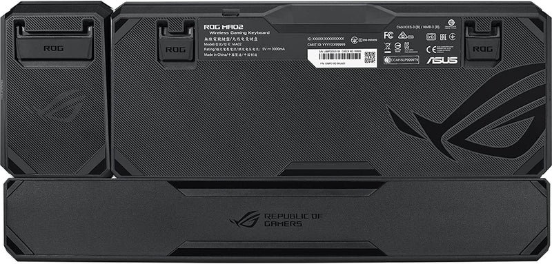 ASUS ROG CLAYMORE II/BL Wireless modular TKL 80%/100% gaming mechanical keyboard Optical Blue