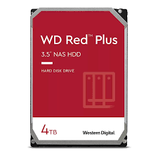 Western Digital WD40EFPX Red Plus 4TB 3.5" NAS HDD SATA III NAS Hard Drive 5400 RPM 256MB Cache