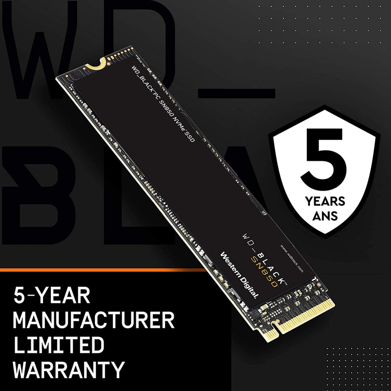 Western Digital SN850 M.2 500 GB PCI Express 4.0 NVMe