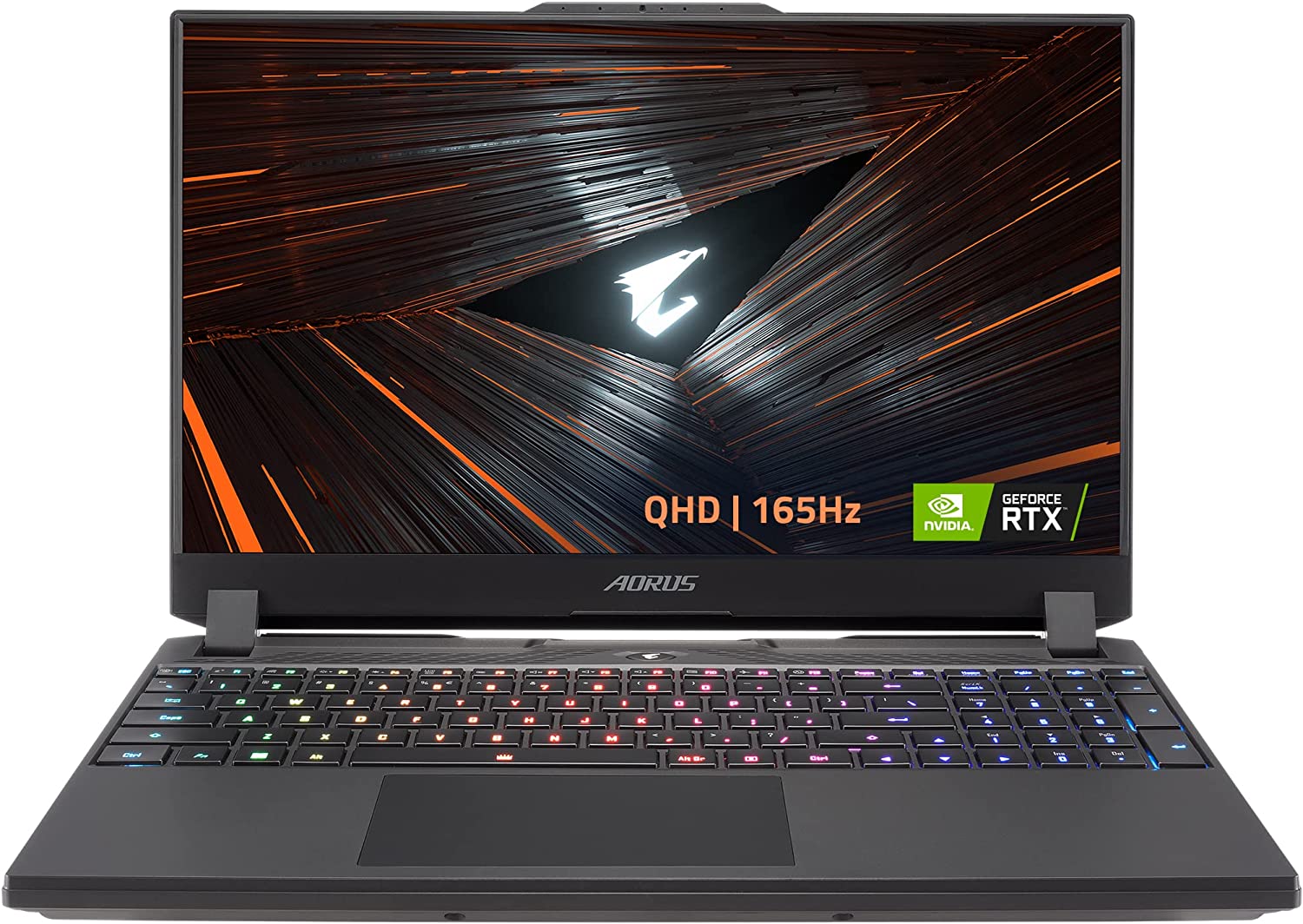 Gigabyte AORUS 15 XE4, 15.6" QHD 165Hz, i7-12700H, RTX 3070Ti GDDR6 8G, DDR4 3200 8GB x2, Gen 4 1TB (7K), Win11-H, 2 Yr