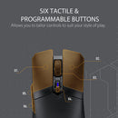 ASUS TUF Gaming M4 Wireless mouse Right-hand RF Wireless + Bluetooth Optical 12000 DPI