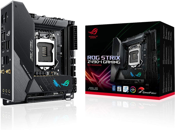 ASUS ROG Strix Z490-I mITX Gaming Motherboard Intel LGA 1200 ROG STRIX Z490-I GAMING