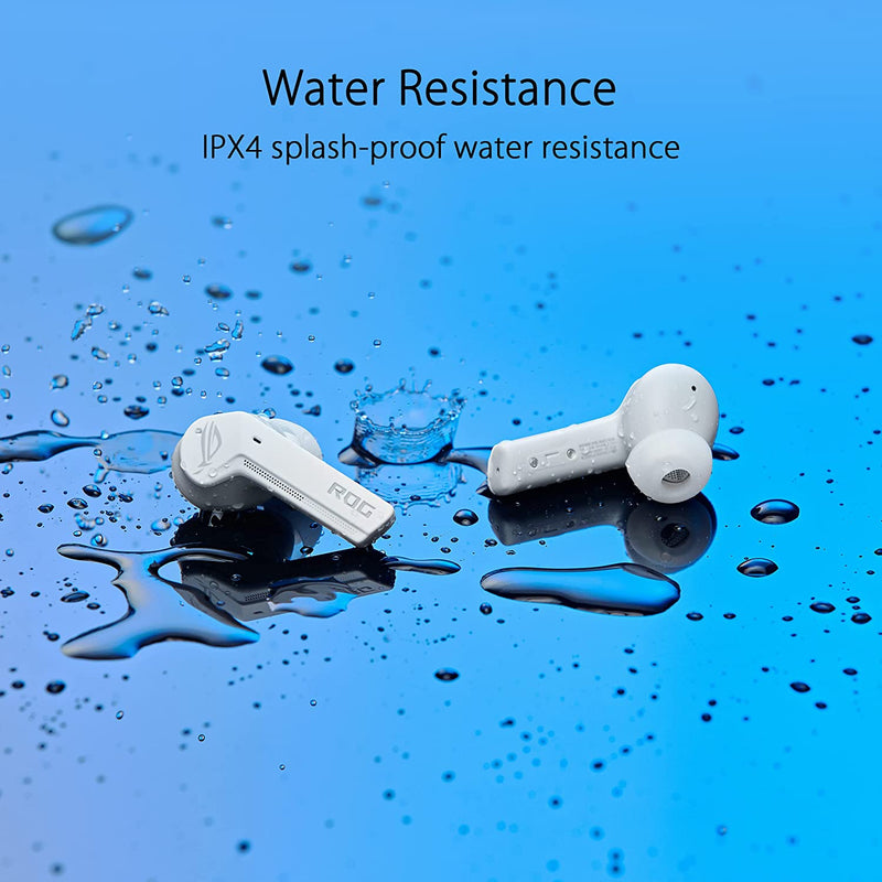 Asus ROG CETRA TRUE WIRELESS/WHITE Wireless Gaming Headphones With Low-latency Wireless connection. White