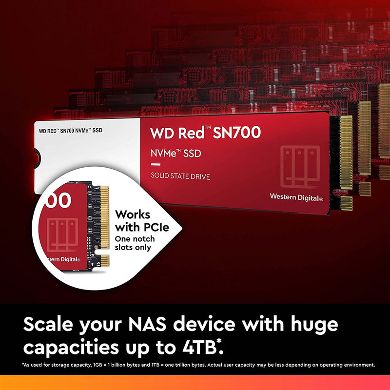 Western Digital SN700 M.2 2000 GB PCI Express 3.0 NVMe