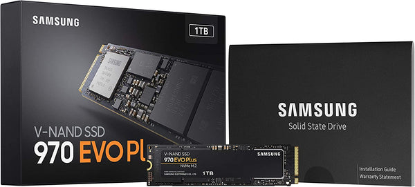 Samsung DEMO SAMSUNG (970 EVO PLUS) 1TB, M.2 INTERNAL NVMe PCIe SSD, 3500R/3300W MB/s, 5YR WTY