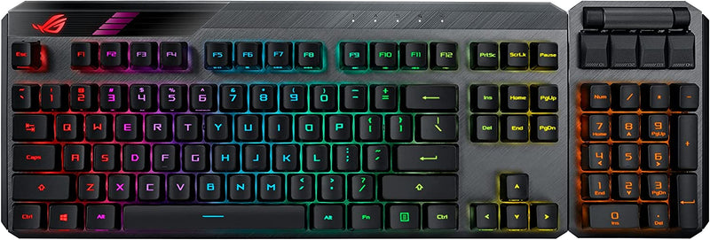 ASUS ROG CLAYMORE II/RD Wireless modular TKL 80%/100% gaming mechanical keyboard Optical RED