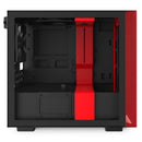 NZXT H210 Mini-Tower Black,Red Case