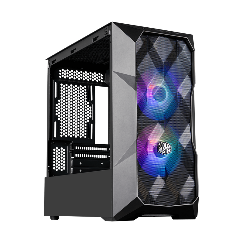 Coolermaster TD300-KGNN-S00 MasterBoxTD300 Black Micro ATX Case