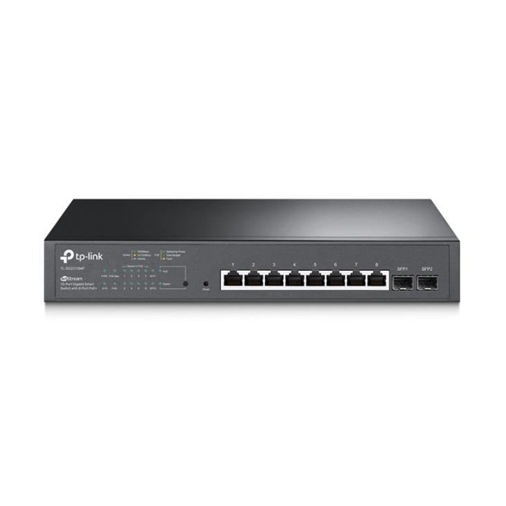 TP-Link JetStream SG2210MP Managed 8 Ports Gigabit PoE+ Switch