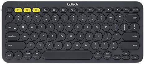 Logitech K380 Multi-Device Bluetooth Wireless Keyboard - Black