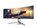 AOC AG493UCX2 49" Curved 1800R 5120X1440 DQHD, 32:9 Adaptive Sync HDR 400 1ms 165Hz Gaming Monitor