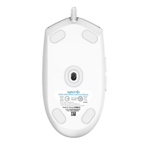 Logitech G102 LightSync RGB Gaming Mouse - White