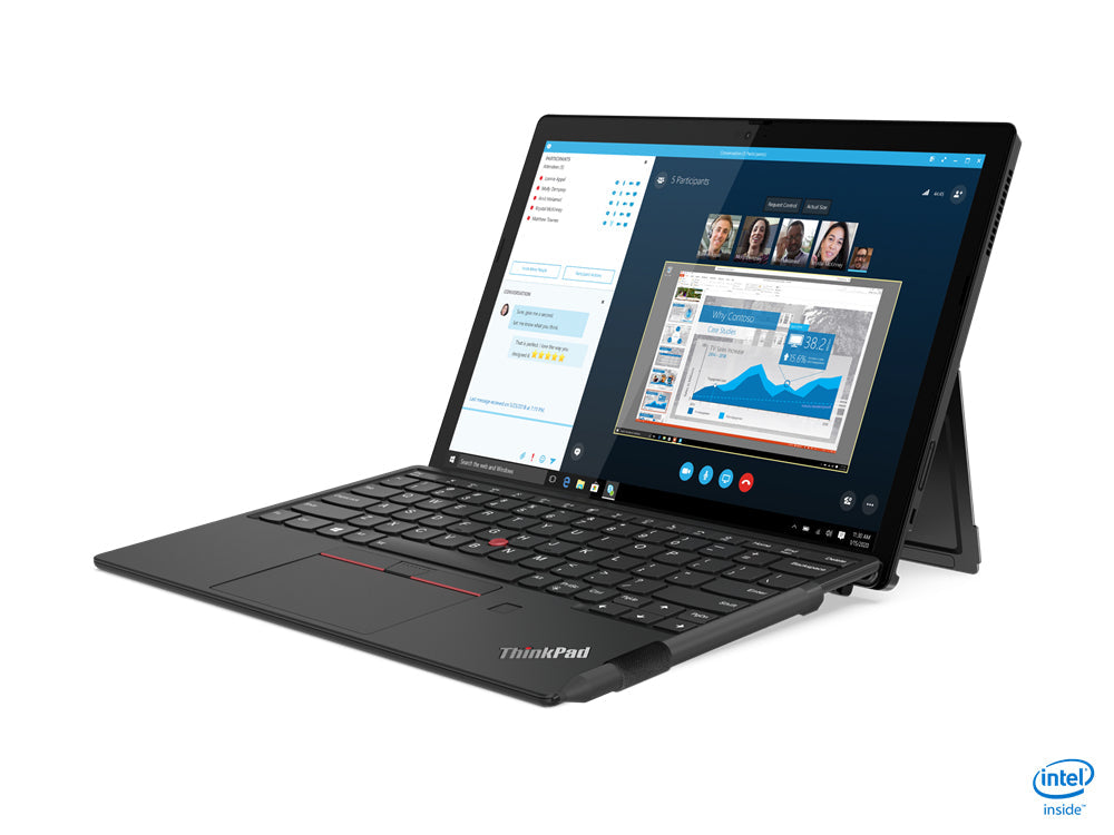 Lenovo ThinkPad X12 i7-1160G7 Hybrid (2-in-1) 31.2 cm (12.3") Touchscreen Full HD+ Intel® Core™ i7 16 GB LPDDR4x-SDRAM 512 GB SSD Wi-Fi 6 (802.11ax) Windows 10 Pro Black