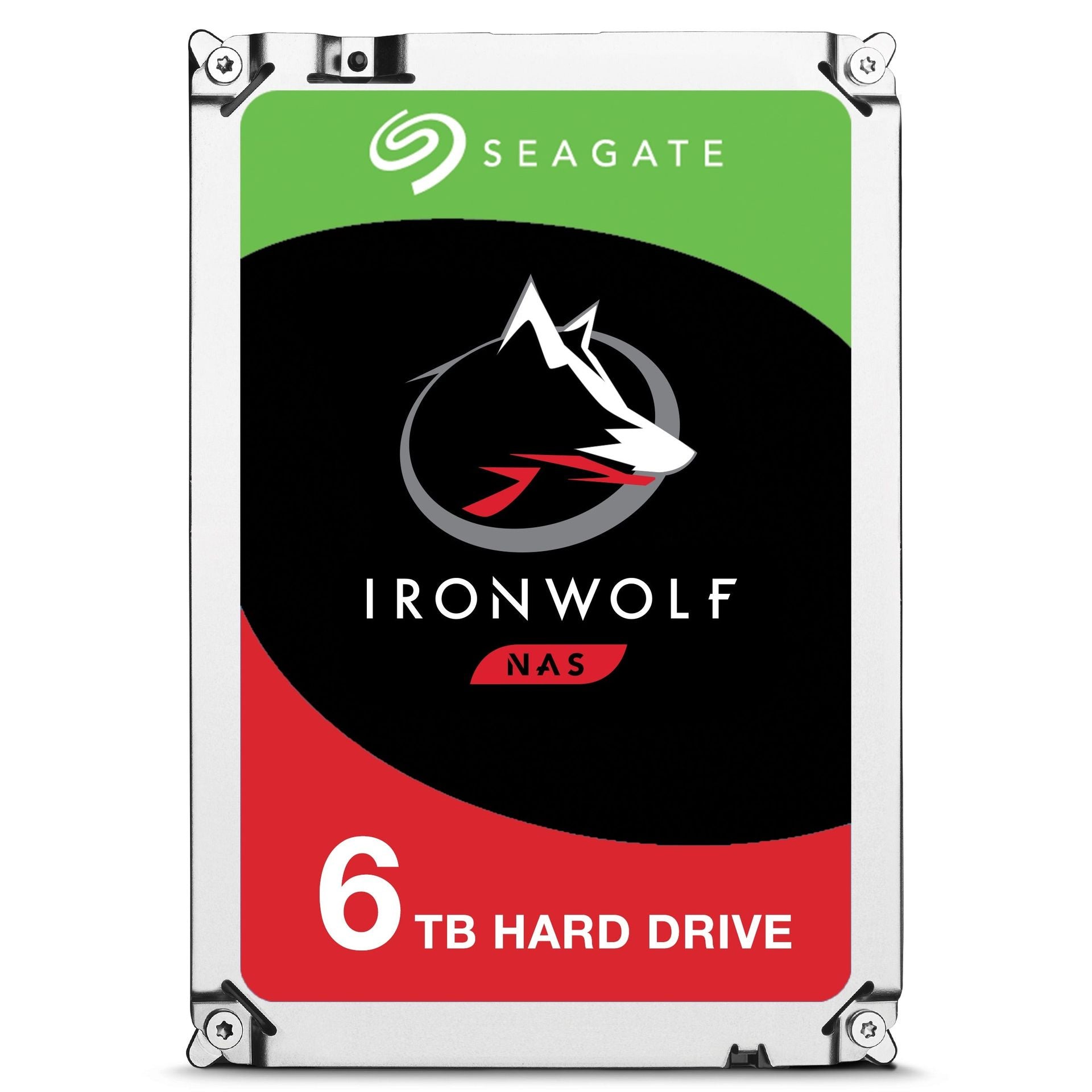Seagate IronWolf 6TB internal hard drive 3.5" Serial ATA III HDD PN ST6000VN0033