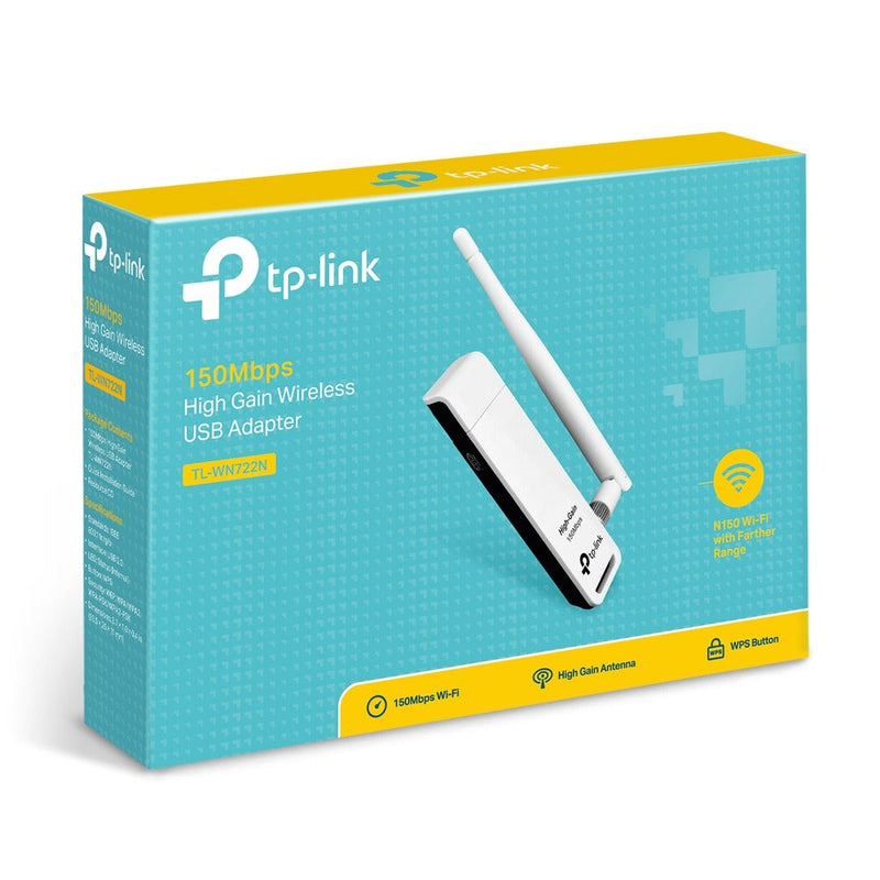 TP-Link TL-WN722N 150Mbps USB2.0 Wireless Adapter