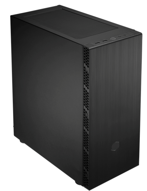 CoolerMaster MCB-B400L-KNNB50-S00 MasterBox MB400L Micro ATX Case with NEX 500W Power Supply. Steel Side Panel.