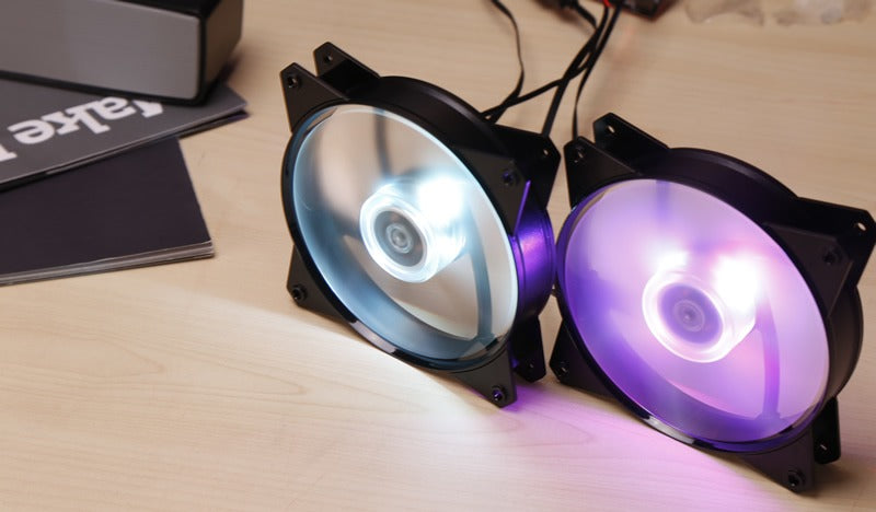Cooler Master MasterFan MF120L Computer case fan - White