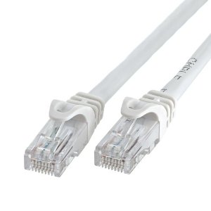 RJ45M to RJ45M Cat6E UTP Network Cable - 5M White