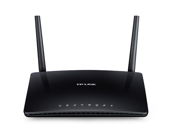 TP-LINK Archer D20 AC750 wireless router Dual-band (2.4 GHz / 5 GHz) Fast Ethernet Black