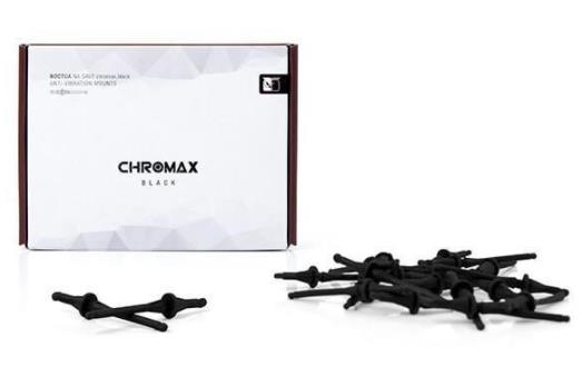 Noctua (NA-SAV2-Black) chromax.black Anti-Vibration Bolts (20 Pack)
