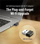 Asus USB-AC53 Nano Dual Band USB Nano Wireless Adapter