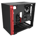 NZXT H210 Mini-Tower Black,Red Case