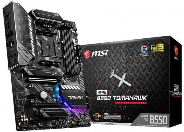 MSI MAG B550 TOMAHAWK ATX Motherboard Socket AM4 MAG B550 TOMAHAWK