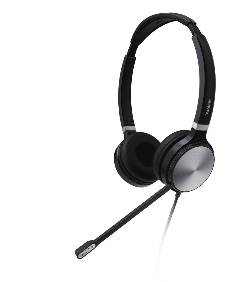Yealink UH36 Dual Headset Wired Head-band Office/Call center USB Type-A Black, Silver