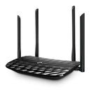 TP-LINK Archer A6 AC1200 wireless router Dual-band (2.4 GHz - 5 GHz) Gigabit Ethernet Black