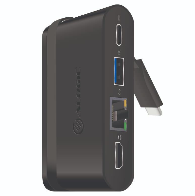 ALOGIC USB-C Travel Dock Essential With up to 100W Power Delivery