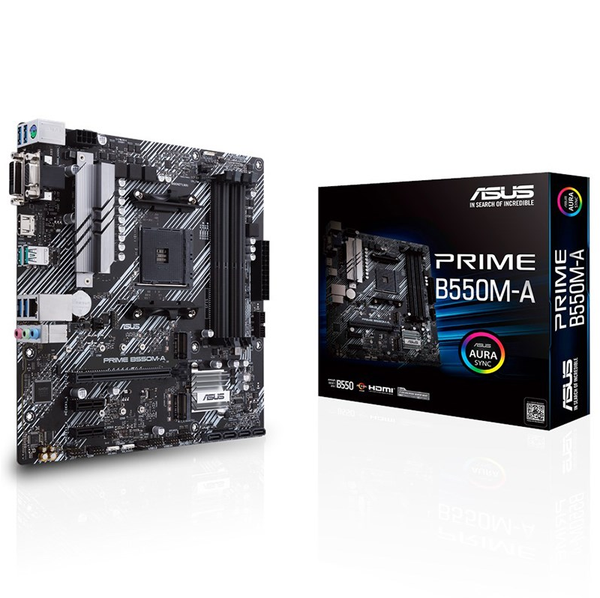 ASUS AMD mATX PRIME B550M-A Gaming Motherboards