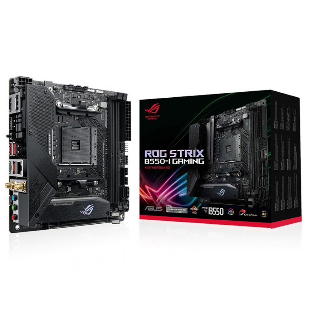 ASUS AMD AM4 Socket 3rd Gen AMD Ryzen Processors AMD B550 2 x DIMM Max. 64GB DDR4