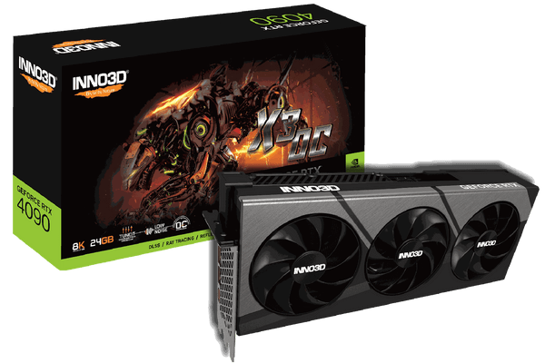 INNO3D N40903-246XX-18332989 GEFORCE RTX 4090 X3 OC Graphics Card