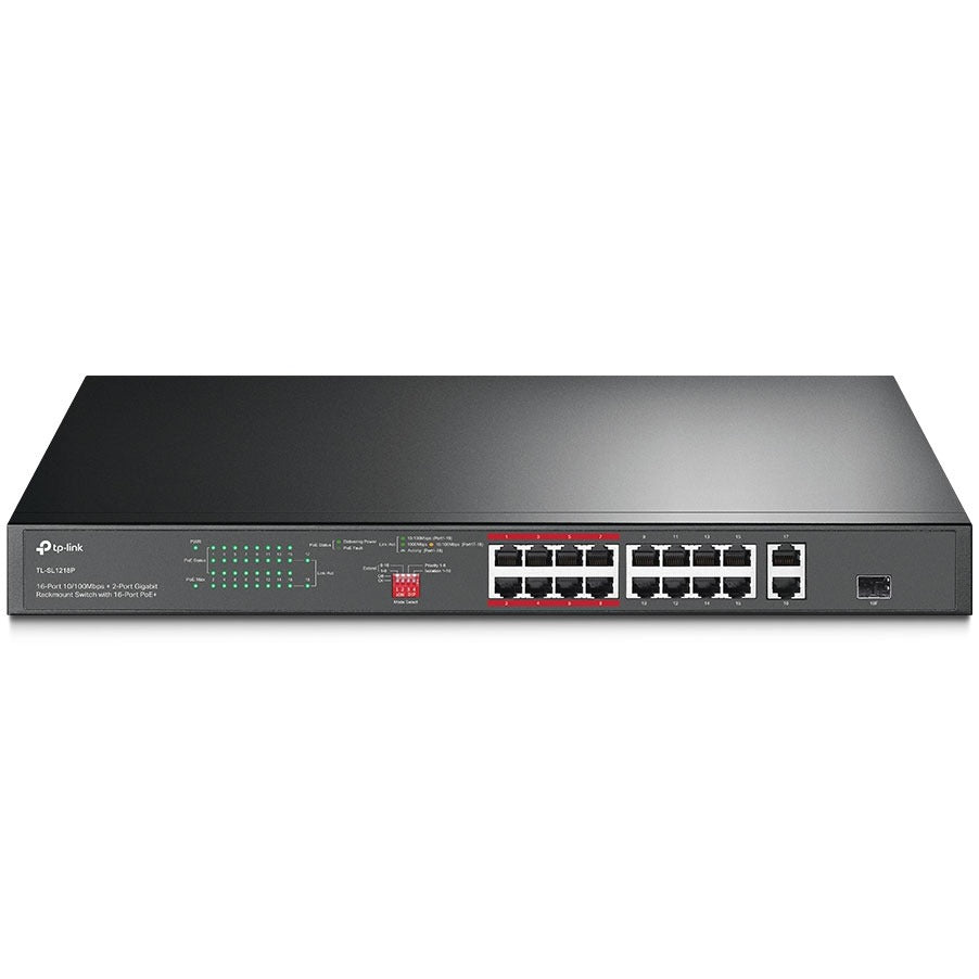 TP-Link SL1218P 16 Port PoE+ Switch