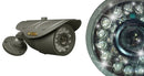 KGuard CW225H CCD Security Camera, (1/3" Sharp Color CCD, 540TVL, 24LEDs (20M), Weatherproof 3.6mm)