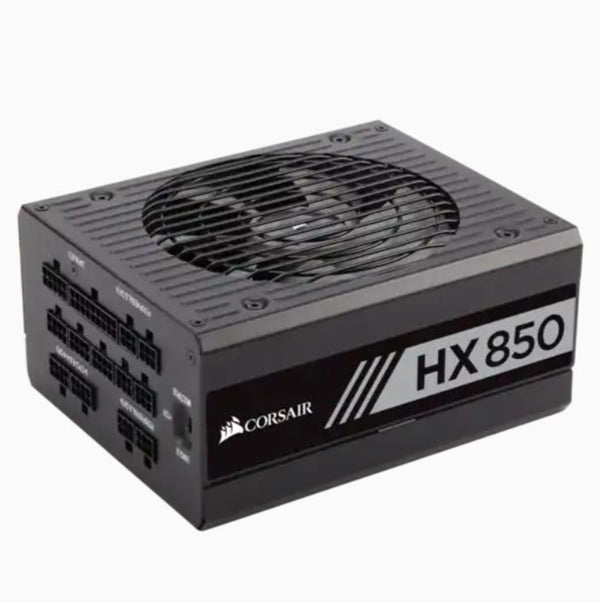 Corsair 850W HX 80+ Platinum Fully Modular 135mm FAN, ATX Power Supply, PSU, 10 Years Warranty 2022 Version
