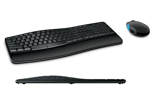 Microsoft Sculpt Comfort Desktop Wireless Black Mouse & Keyboard (L3V-00027)