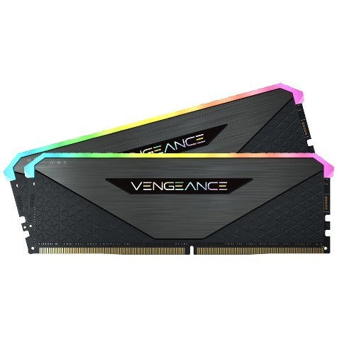 Corsair Vengeance RGB RT 32GB (2x16GB) DDR4 4000Mhz C18 Desktop Ram - Black