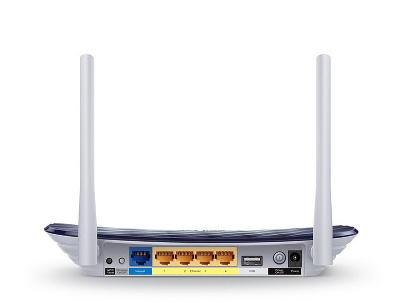 TP-LINK AC750 wireless router Dual-band (2.4 GHz / 5 GHz) Fast Ethernet Black,White