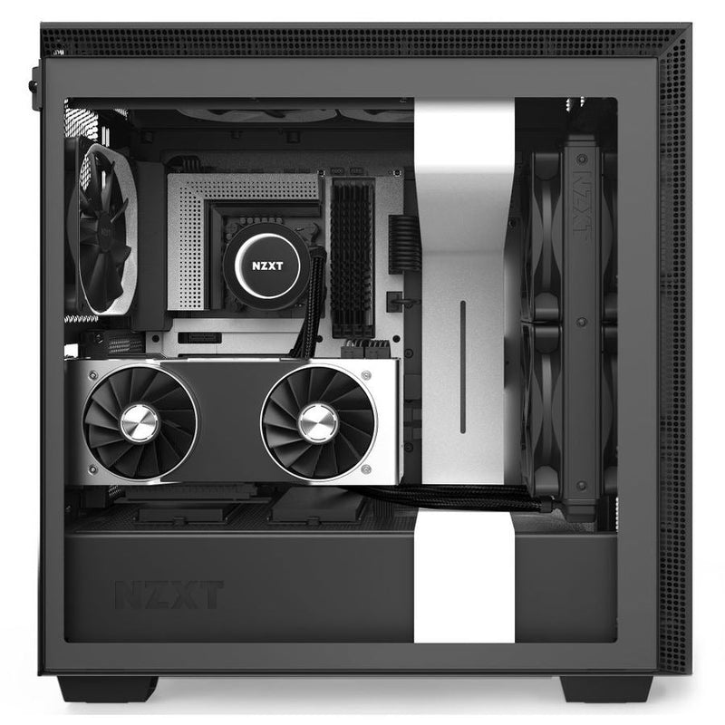 NZXT H710i mid ATX Tower White Case