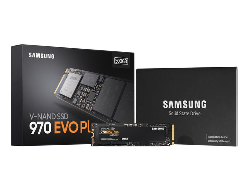 Samsung 970 EVO PLUS 500GB M.2 PCIe SSD Internal Solid State Drive PN MZ-V7S500BW