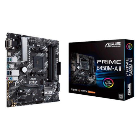 Asus Prime B450M-A II mATX Motherboard