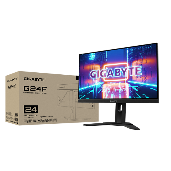 Gigabyte G24F computer monitor 60.5 cm (23.8") 1920 x 1080 pixels Full HD Black