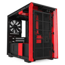 NZXT H210 Mini-Tower Black,Red Case