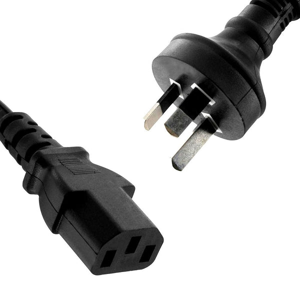AC-240V Power Cable 1.8M, Wall 3-Pin Main Plug to PC IEC Female Connectors