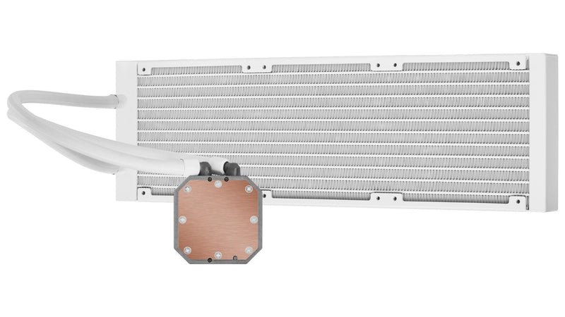 Corsair (CW-9060051-WW) iCUE H150i ELITE CAPELLIX 360mm Liquid CPU Cooler - White