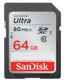 Sandisk Ultra memory card 64 GB SDXC Class 10 UHS-I