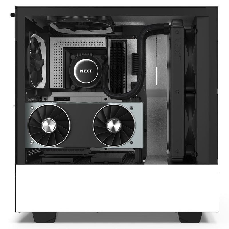 NZXT H510i mid ATX Tower White Case