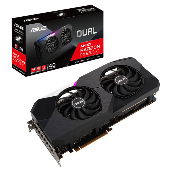 ASUS (DUAL-RX6700XT-12G) Dual RX 6700 XT 12G Graphics Card